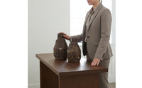 Wabi-Artisanal Imperfection Style Vase Vintage Look Rustic Elegance Style Pot Handmade House Decoration for Entryway