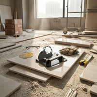 Scratch-Resistant Tile Beveling Guide Adjustable Tile Chamfering Tool Accurate Angle Grinder Guide Compact for DIYers