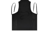 Collared Stylist Apron Breathable Hairdressing Work Smock Shirt Collar Design