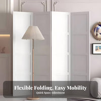 Nordic design Geometric Panel separater Modern Design Folding Screen Movable Privacy Partition Freestanding for Business Owners, Interior Designers, Entryway, Restaurant, Retail shop, Studio Apartment