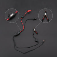 Inline Parasitic Current Test Tool Fused Leakage Test Tool with Switch No-Disconnect Battery Leakage Tester Professional for Garage