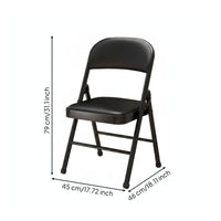 Lightweight Portable Folding Chair High Weight Capacity Collapsible Chair Long-Lasting for Camping
