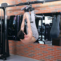 Inversion Boots Padded Gravity Boots Inversion Hanger with Strap Adjustable Upside down Training Shoes Safety