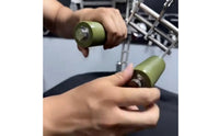 Bar Handle Double Hand Training Wrist Forearm Curl Attachment High Load Capacity Gym Cable Attachment for Home Workout