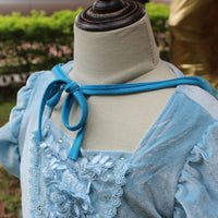 冰雪奇缘公主披风披肩披纱拖地网纱演出斗篷生日女童礼服 粉色披纱 长约105cm