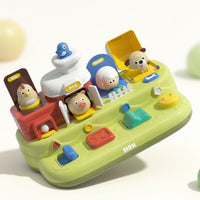 Interactive Toy with Music Operated Spring-up up Animal Toy Musical for Toddlers, Infants, Playroom, Classroom, Daycare