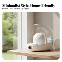 Touch Panel Hat Care Machine Clear Dome Cover Cap Steaming Machine Child Lock Steam Hat Cleaner Perforated