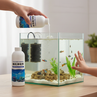 Aquarium Water Purifier and Clarifier for Fish Tanks - Removes Algae, Odor, and Bacteria