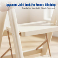 Step Ladder for Home, Foldable, Thickened Carbon Steel, Anti-Slip, Multi-Functional, Indoor