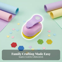 Circular Craft Cutter Labor-Saving Design Coil-Driven-actionAction Circle Cutterer Crisp & Precise Long-Lasting for Educators