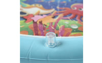 Leak Proof Design Baby Tummy Time Water Mat Easy to Set Up Inflatable Water Play Mat Foldable Infant Toy for Babies, Infants, Toddlers, Indoor