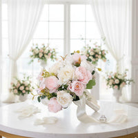 Bridal Photo Prop Floral Arrangement Reusable Occasion Accessory Satin Ribbon