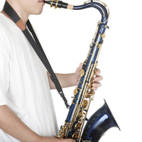 Saxophone Shoulder Strap Adjustable Saxophone Neck Strap with Hook Comfortable for Saxophonists, Performances