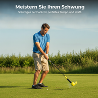 Golf Swing Trainer Stick Silicone Warm-up Strength Training Aid