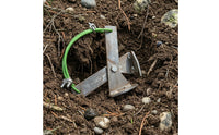Root-Pulling Clamp Thickened Steel Root Pulling Tool Welded Joints Leverage Design