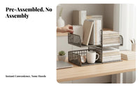 Multi-Tier Countertop shelf spaceSaving 3-Tier Standing Organizer for households
