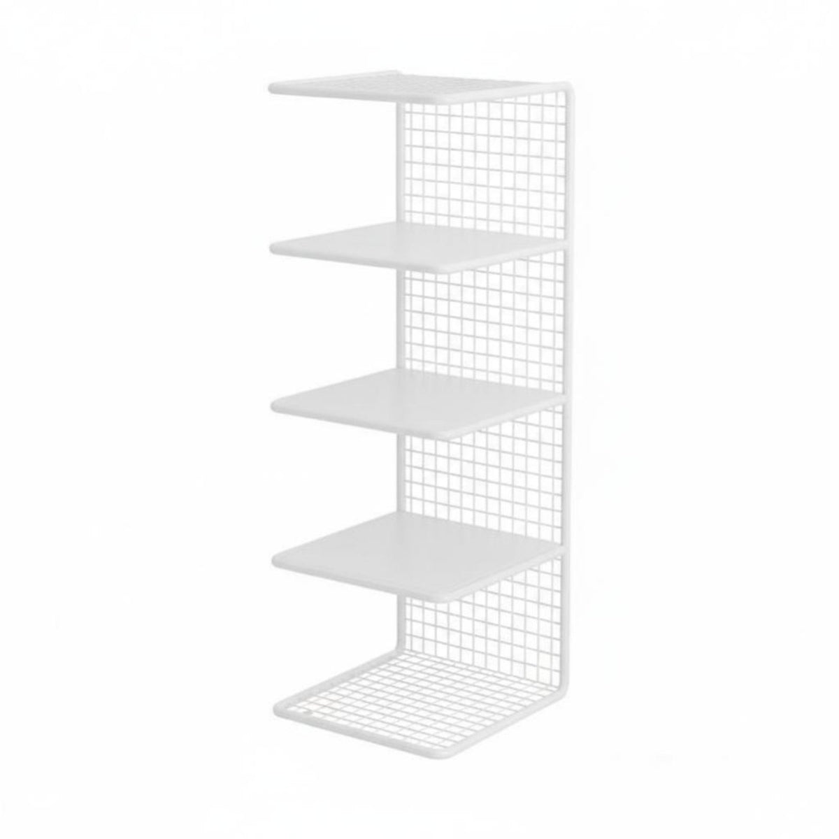 Space-Saving Desktop Book Organizer Minimalist Design Wireframe Book Organizer Multi-Purpose Tabletop Shelf Sturdy Construction for Children, Students, Office Workers, Desk, Study Room, Bedroom