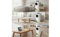 Bladeless Heater Fan Multi-Season Space Heater with Remote Fast Heating Bladeless Column Fan for Office