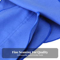 Double-Sided Fleece Saxophone Swab Tapered Saxophone Body Swab Pull Cords Wind Instrument Care Finished Edges