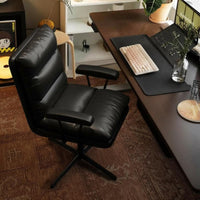 Comfortable padding Ergonomic Rolling Chair 360-Degree rotate Computer Seat Adjustable Height Office Furniture Minimalist design for Home Workers, Students, Adults, Study Room, Bedroom