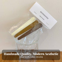 Duckbill Hair Fastener Versatile Jaw Hair Fastener Matte Finish Barrette Lightweight No-Wrinkle Barrette Strong Grip for Salon