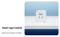 Voice-Alternating Current Tivated Power Plug No Hub Required Bluetooth Smart Socket Distant Control Outlet Retardant Material