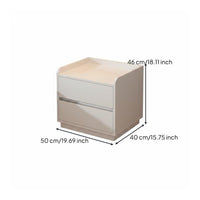 Space Saving Modern Nightstand Simple Design Small Nightstand
