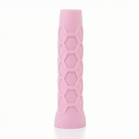 Non-Slip Silicone Pickleball Paddle Grip Cover Textured Pickleball Paddle Handle Sleeve Cushioned Handle Cover with Hexagonal Texture Shock Absorbing for Athletes