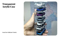 1:64 Scale Car Display Case Space Saving Acrylic Toy Car Rack Clear Multi-Tier Model Holder Transparent Design for Children