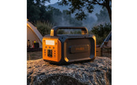 Power Station with Conventional Composition-Electrochemical Compact Portable Power Station Rechargeable Portable Generator for Campers, Homeowners