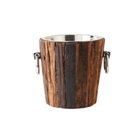 Ice Bucket Decorative Beverage Tub Compact for Bar Carts