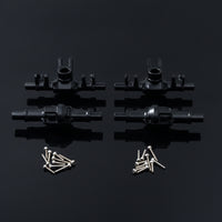 RC Axle Housing with Screws Upgrade Replacement Aluminum Axle Cover Easy to Install Hardware for Crawler Builders