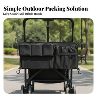 Space-Saving Organizer with Side Pockets
