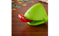 Safe Frog Toy with Elastic Loop Stretchy Plastic Frog Toy Playful Game Piece Interactive for Children