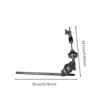 Cymbal Stacker with Clamp Space-Saving Cymbal Holder Attachment Compact Drum Hardware for Percussionists