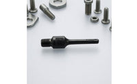 Threaded Conversion Shaft Interchangeable Power Tool Adapter Shaft Insert Shank Adapter Black Portable