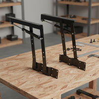 2 Pieces Multi-Functional Lift Top Coffee Table Hardware Space Saving Coffee Table Lift Top Hardware Effortless Operation
