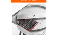 Stainless Steel Electric Vegetable Dicing Machine Compact Countertop Dicing Machine Metal Housing Automatic Fruit Dicer