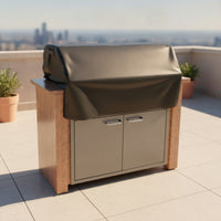 Protection Built-in Grill Top Cover Dust-Proof Built-in Grill Cover Windproof Fade Resistant for Patio, Backyard