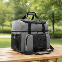 Two Ball Bowling Bag Padded Bowling Bag with Shoe Compartment Sturdy for Travel