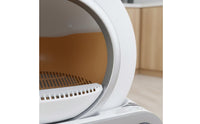 Extra Large Capacity Smart Self-Cleaning Litter Box Safety Sensors App-Controlled Litter Box Easy to Clean for Travel