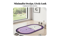 Jump Rope Mat Noise Reducing Skipping Mat Floor Protection Fitness Equipment for Apartment Dwellers, Beginners, Home Gym, Living Room