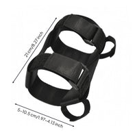Cup Holder Strap Black Adjustable Cup Carrier Polyester Adjustable Bottle Carrier