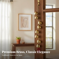 Brass Wind Tinkler Melodious Sound Decorative Door Entry Tinkler Small Brass Feng Shui Chime Great Gift Suggestion