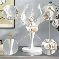 Angel Figurine Decorative Praying Angel Statue Tabletop for Living Room, Shelf
