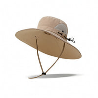 Boonie Hat with Chin Cord Quick-Dry Sun Hat with Mesh Vents Packable for Anglers