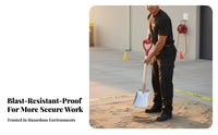Fire-Resistant-Resistant Fire Anti Non-Sparking Resistant Metal Fire Bucket for Firefighters, Emergency Situations, Warehouses