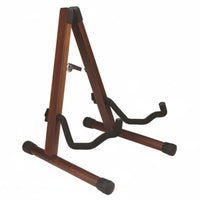 Universal Fit Wooden V-Shaped Guitar Stand Stable V-Shaped Guitar Stand Easy to Assemble Musical Instrument Support