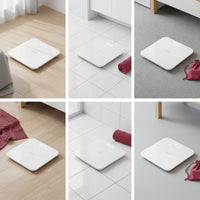 Digital Body Weight Scale Minimalist Digital Bathroom Scale Bathroom Weighing Machine Sleek Profile Compact for Dorm Room