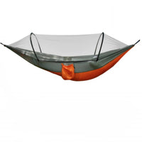 Quick Open Camping Swing Bed with Bug Net Anti-Rollover Foldable Camping Swing Bed Long-Lasting Outdoor Gear Breathable for Backyard